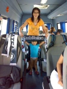 Cu mama, Adina Mocanu, în deplasare!
